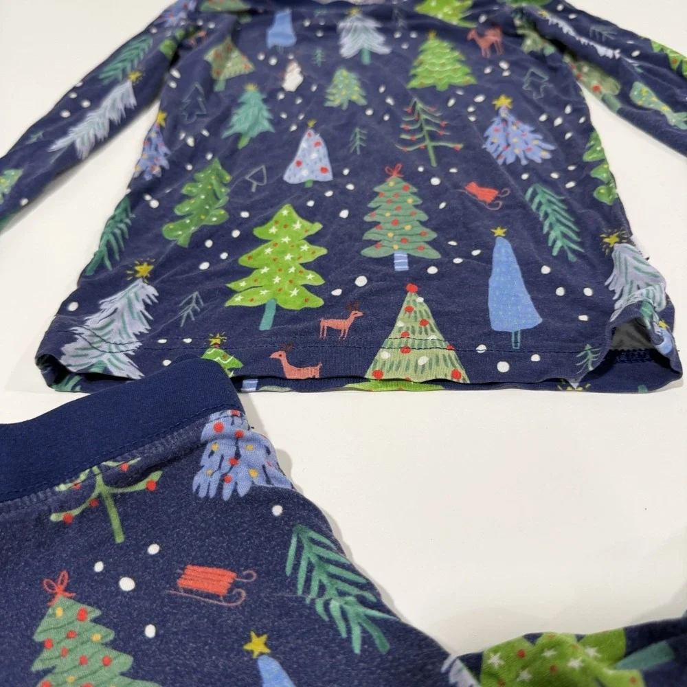 Boys Little Sleepies‎ Merry & Bright pajamas 2T Blue